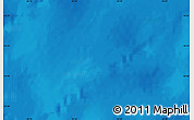 Shaded Relief Map of the area around 43° 36' 16" S, 45° 49' 30" W