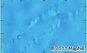 Physical Map of the area around 43° 36' 16" S, 78° 58' 29" W
