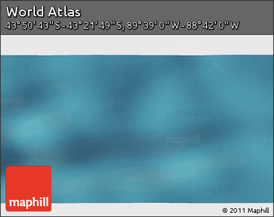 Satellite 3D Map of the Area around 43° 36' 16" S, 89° 10' 30" W