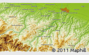 Physical 3D Map of Fiorano Modenese