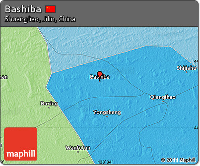 Political Map of Bashiba
