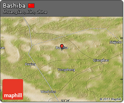 Satellite Map of Bashiba