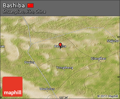 Satellite Map of Bashiba