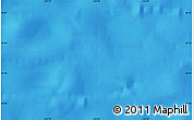 Physical Map of the area around 44° 19' 14" N, 135° 4' 29" W