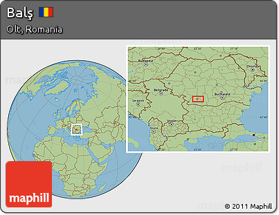 Savanna Style Location Map of Balş