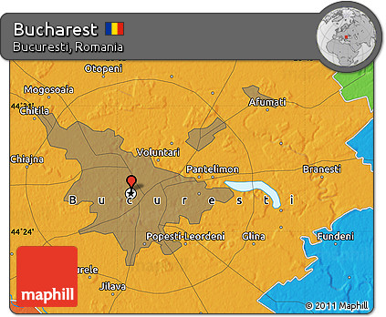Political Map of Bucharest