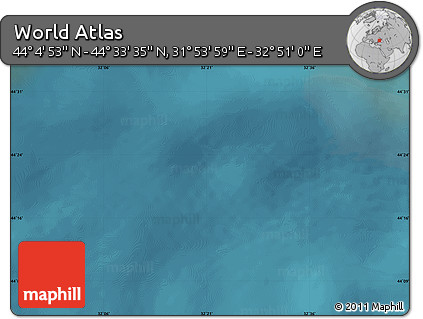Satellite Map of the Area around 44° 19' 14" N, 32° 22' 30" E