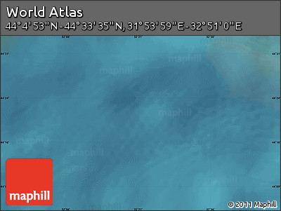 Satellite Map of the Area around 44° 19' 14" N, 32° 22' 30" E
