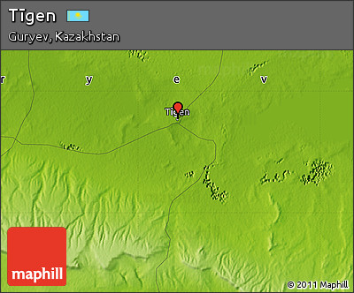 Physical Map of Tīgen