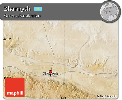 Satellite Map of Zharmysh