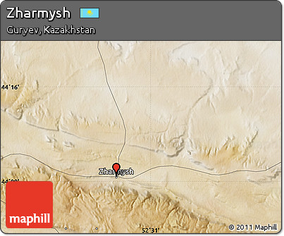 Satellite Map of Zharmysh