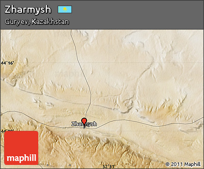 Satellite Map of Zharmysh