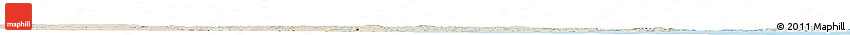 Shaded Relief Horizon Map of Mahone Bay