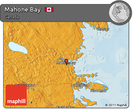 Political Map of Mahone Bay
