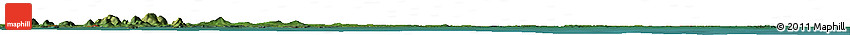 Satellite Horizon Map of Sealand