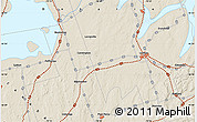 Shaded Relief Map of Omemee