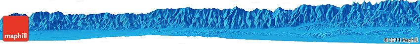 Political Horizon Map of the Area around 44° 19' 14" N, 79° 7' 30" E