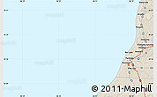 Shaded Relief Map of the area around 44° 19' 14" N, 86° 37' 30" W