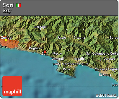 Satellite Map of Sori