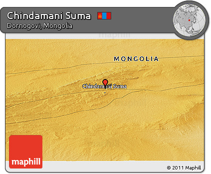Physical Panoramic Map of Chindamani Suma