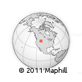 Outline Map of 82190, rectangular outline