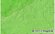 Political Map of the area around 44° 44' 51" N, 113° 58' 29" E