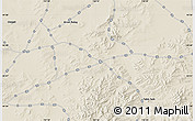 Shaded Relief Map of Tabin Sum