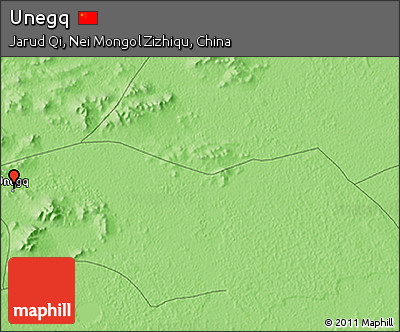 Political 3D Map of Unegq