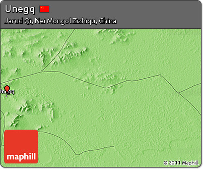 Political 3D Map of Unegq