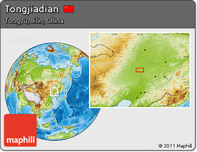 Physical Location Map of Tongjiadian