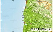 Physical Map of Eddyville