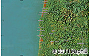 Satellite Map of Eddyville