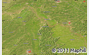Satellite Map of the area around 44° 44' 51" N, 125° 52' 30" E