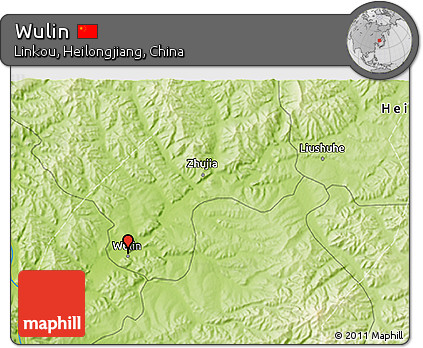Physical 3D Map of Wulin