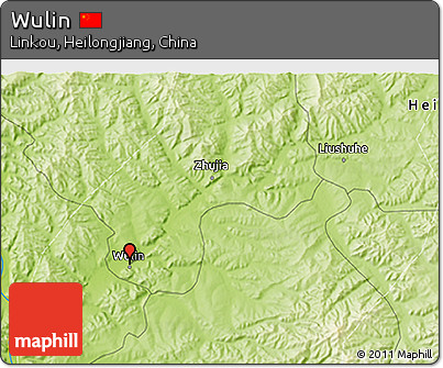 Physical 3D Map of Wulin