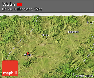 Satellite 3D Map of Wulin