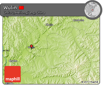 Physical Map of Wulin