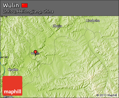 Physical Map of Wulin