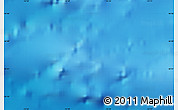 Shaded Relief Map of the area around 44° 44' 51" N, 13° 31' 30" W