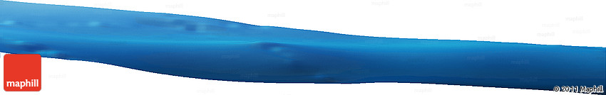 Shaded Relief Horizon Map of the Area around 44° 44' 51" N, 150° 31' 30" E