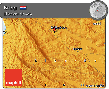 Political Map of Brlog