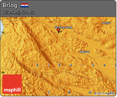 Political Map of Brlog