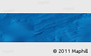 Physical Panoramic Map of the area around 44° 44' 51" N, 164° 58' 29" E