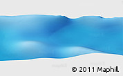 Shaded Relief Panoramic Map of the area around 44° 44' 51" N, 40° 43' 30" W