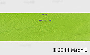 Physical Panoramic Map of the area around 44° 44' 51" N, 55° 19' 30" E
