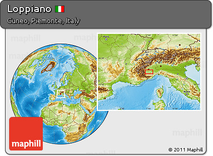 Physical Location Map of Loppiano