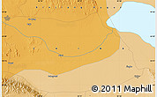 Political Map of the area around 44° 44' 51" N, 82° 31' 30" E
