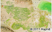 Satellite Map of the area around 44° 44' 51" N, 82° 31' 30" E
