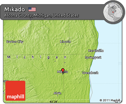 Physical Map of Mikado