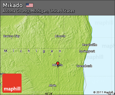 Physical Map of Mikado